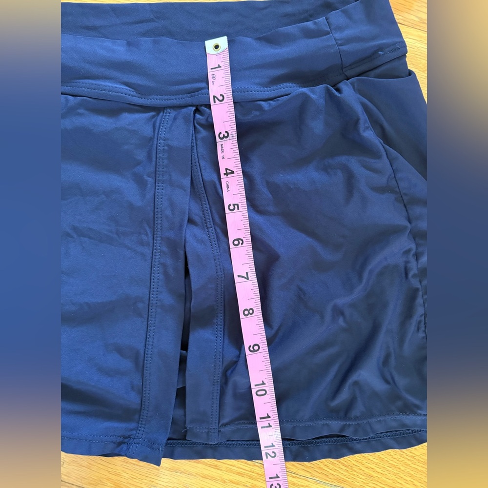 Navy Blue Skirted Swim Bottom XXL - Picture 4 of 5